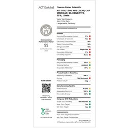Fisherbrand 2 in 1 Vial Kit, 9 mm Short Thread Yes | Buy Online | Fisher Scientific